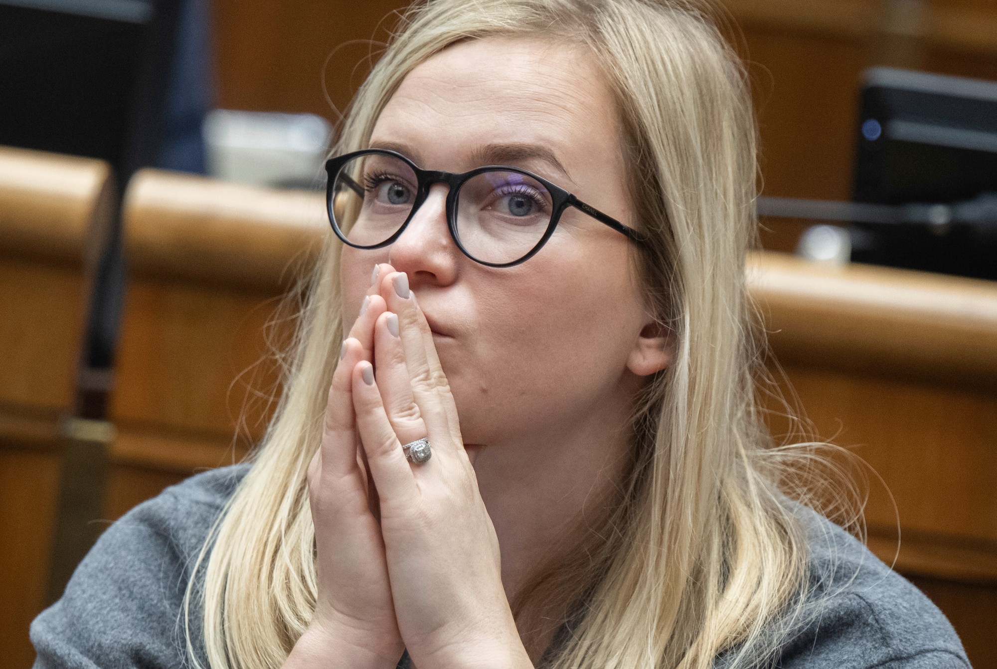 Poslankyňa NR SR Vladimíra Marcinková. 
