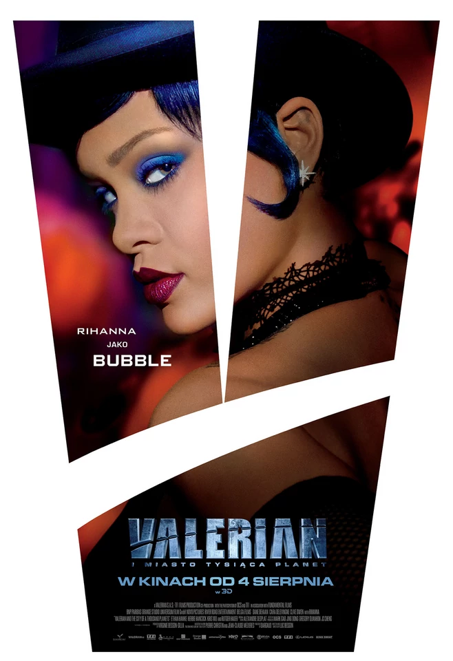 "Valerian i Miasto Tysiąca Planet": plakat