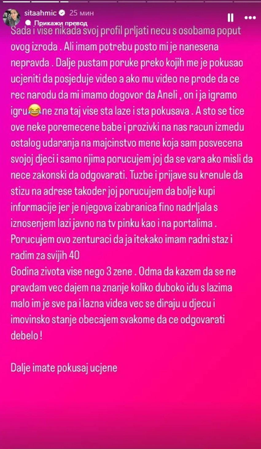 Aneli i Asmin prepiska