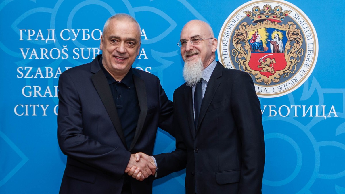 Gradonačelnik Subotice Stevan Bakić se sastao sa ambasadorom Italije Lukom Gorijem