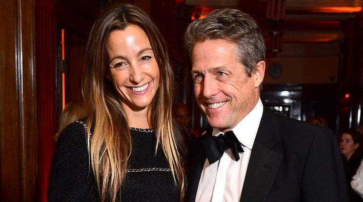 Hugh Grant és felesége, Anna Elisabet Eberstein / Fotó: Northfoto