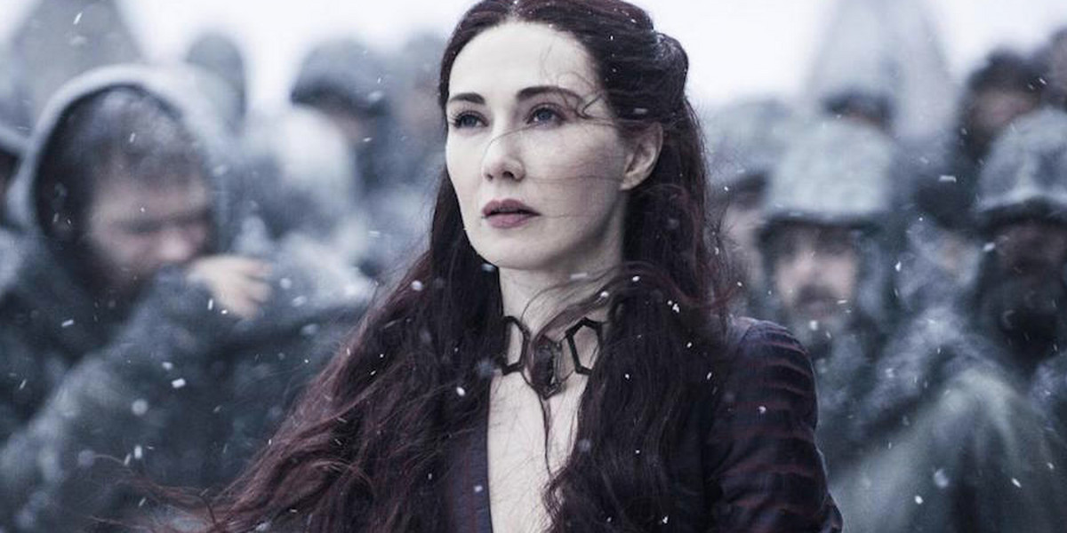 Carice van Houten as Melisandre on "Game of Thrones."