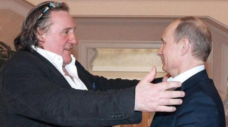 Depardieu megkapta Putyintól az orosz útlevelet