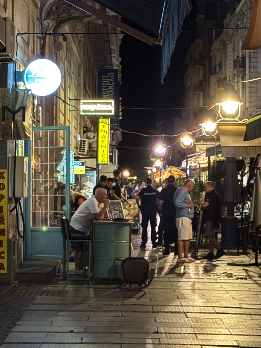 Incident u Zmaj Jovinoj ulici