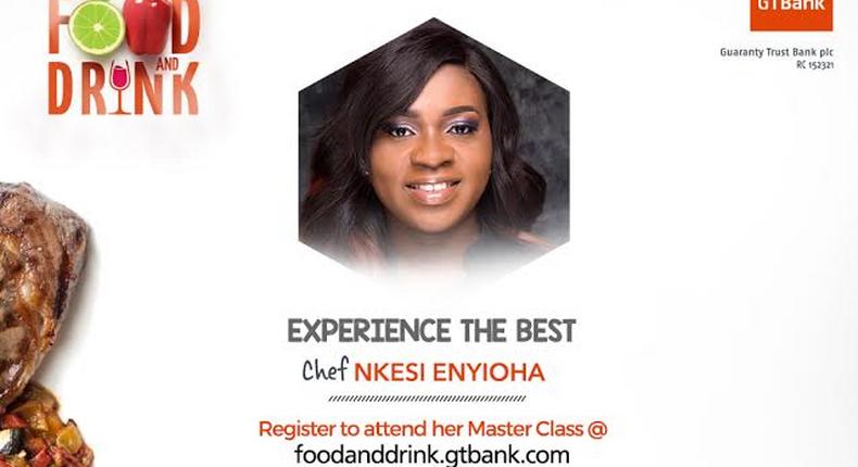 Seasoned Chef is bringing her Gourmet style to the GTBank Food and Drink Fair