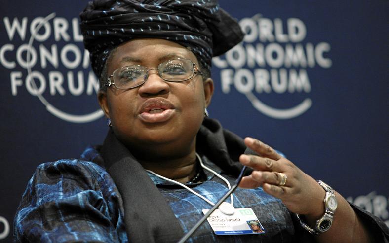 Ngozi Okonjo-Iweala was formerly a Vice President of the World Bank (Davos) 