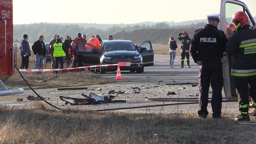 Dramat na treningu w Pile! Samochód wjechał w publiczność