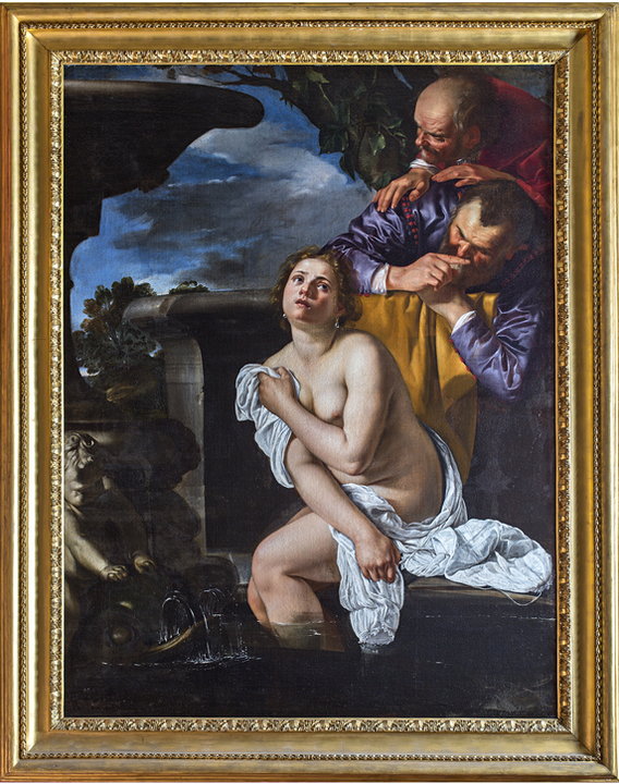 Artemisia Gentileschi, "Susannah and the Elders" (1622)