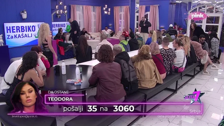 Lazar Čolić Zola i Miljana Kulić (Foto: Screenshot TV Pink)