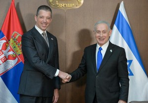 Marko Đurić i Benjamin Netanjahu