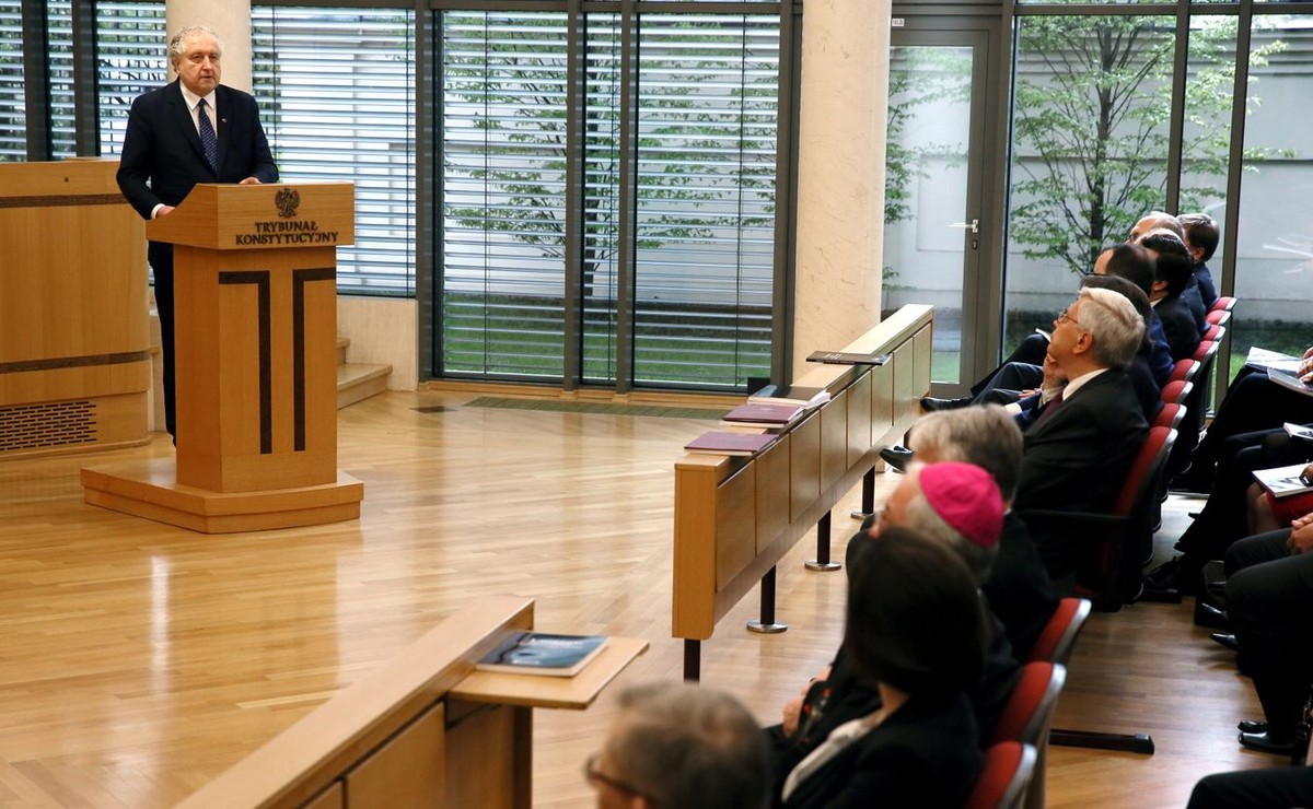 Wystąpienie Andrzeja Rzeplińskiego podczas Zgromadzenia Ogólnego Sędziów TK