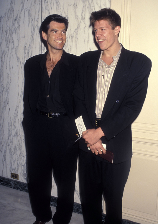 Pierce Brosnan i Christopher Brosnan