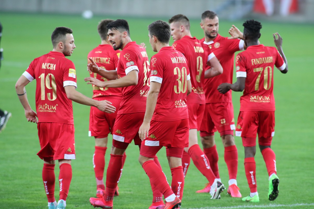 Piłkarze Widzewa Łódź