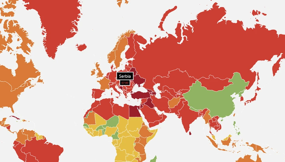Zašto je Srbija crvena na ovoj mapi? Kliknite na sliku za uvećanje (+)