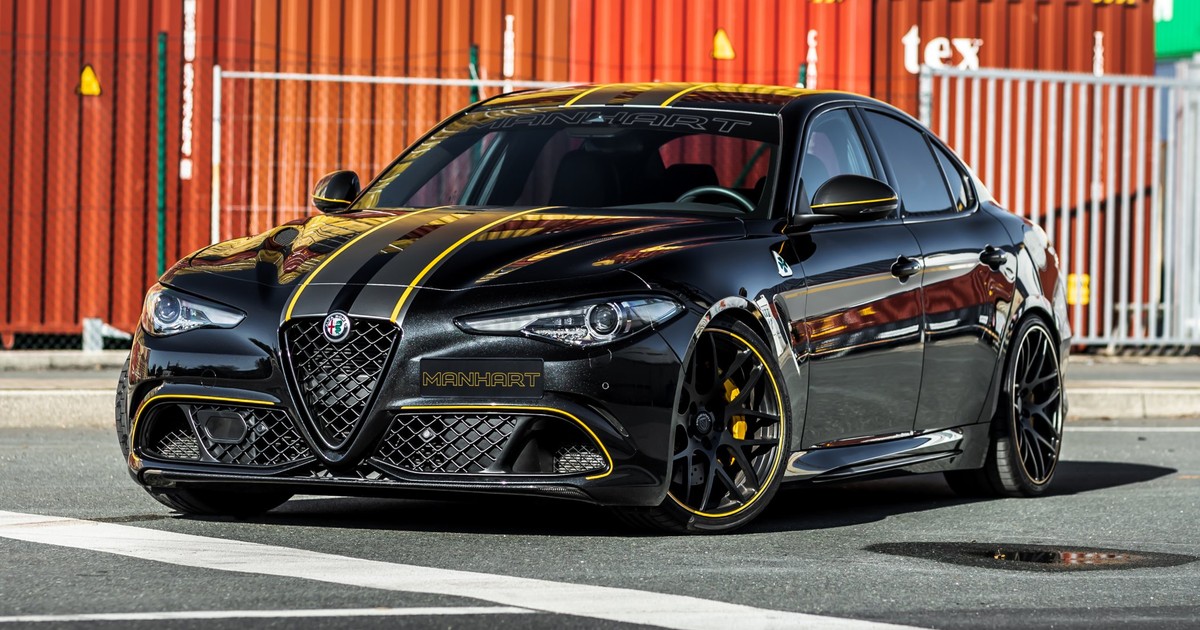 Alfa Romeo Giulia od Manharta. QV 600 to koniczyna prosto z piekła