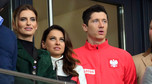 Robert Lewandowski, Anna Lewandowska i Dominika Grosicka