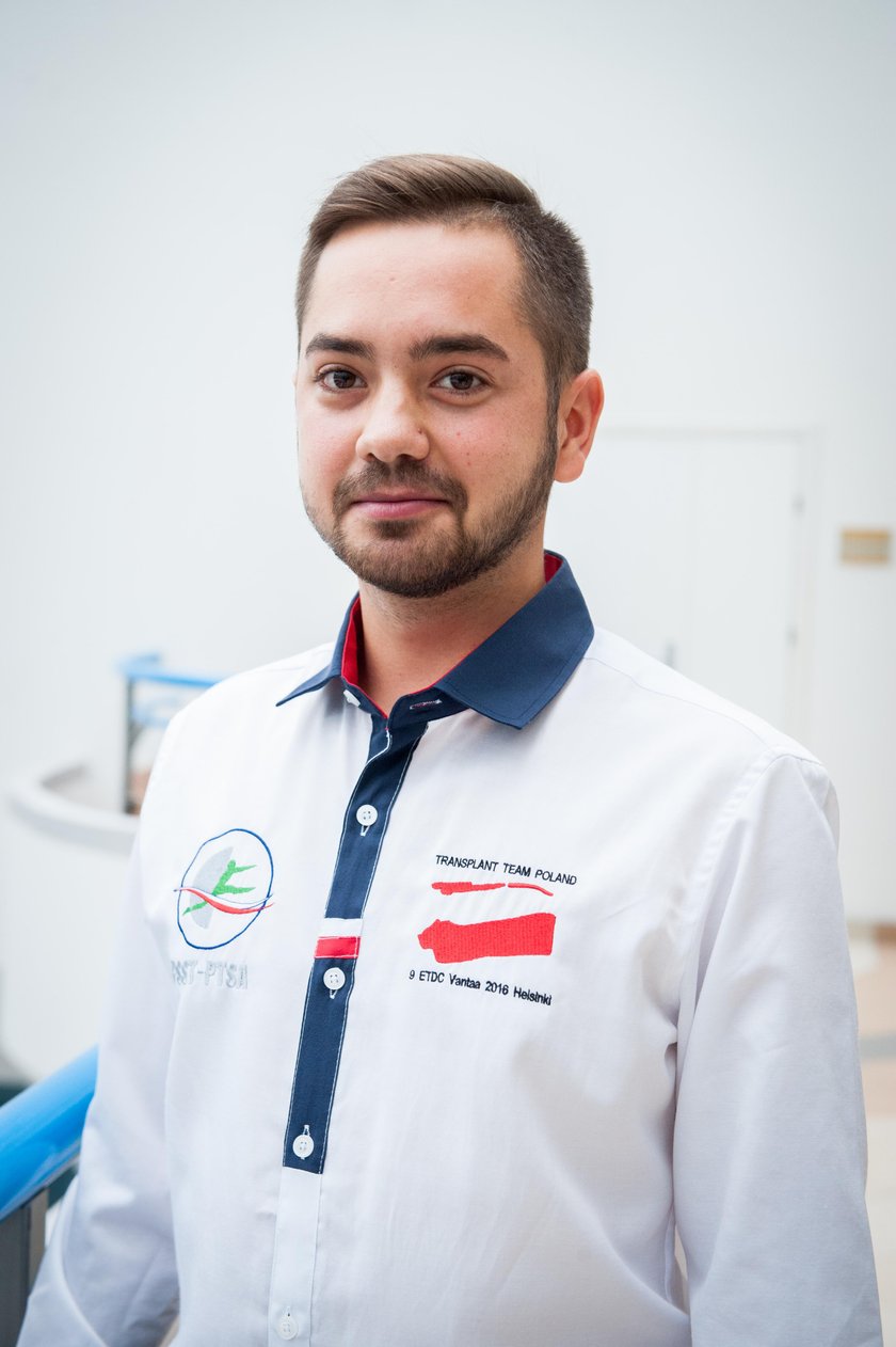 Damian Krolewicz, student AWF