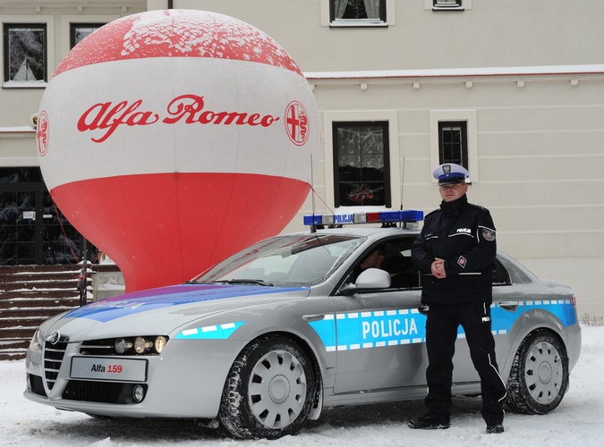 Alfa Romeo - nowa broń policji