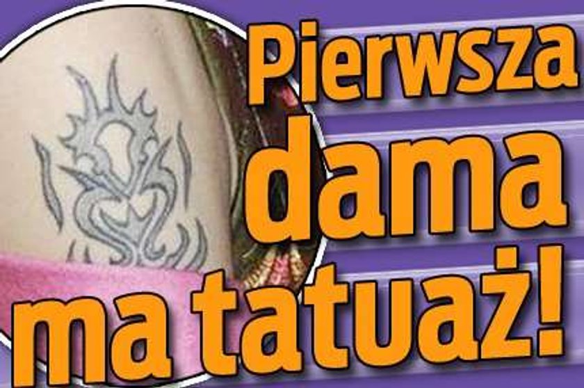 Pierwsza dama ma tatuaż!