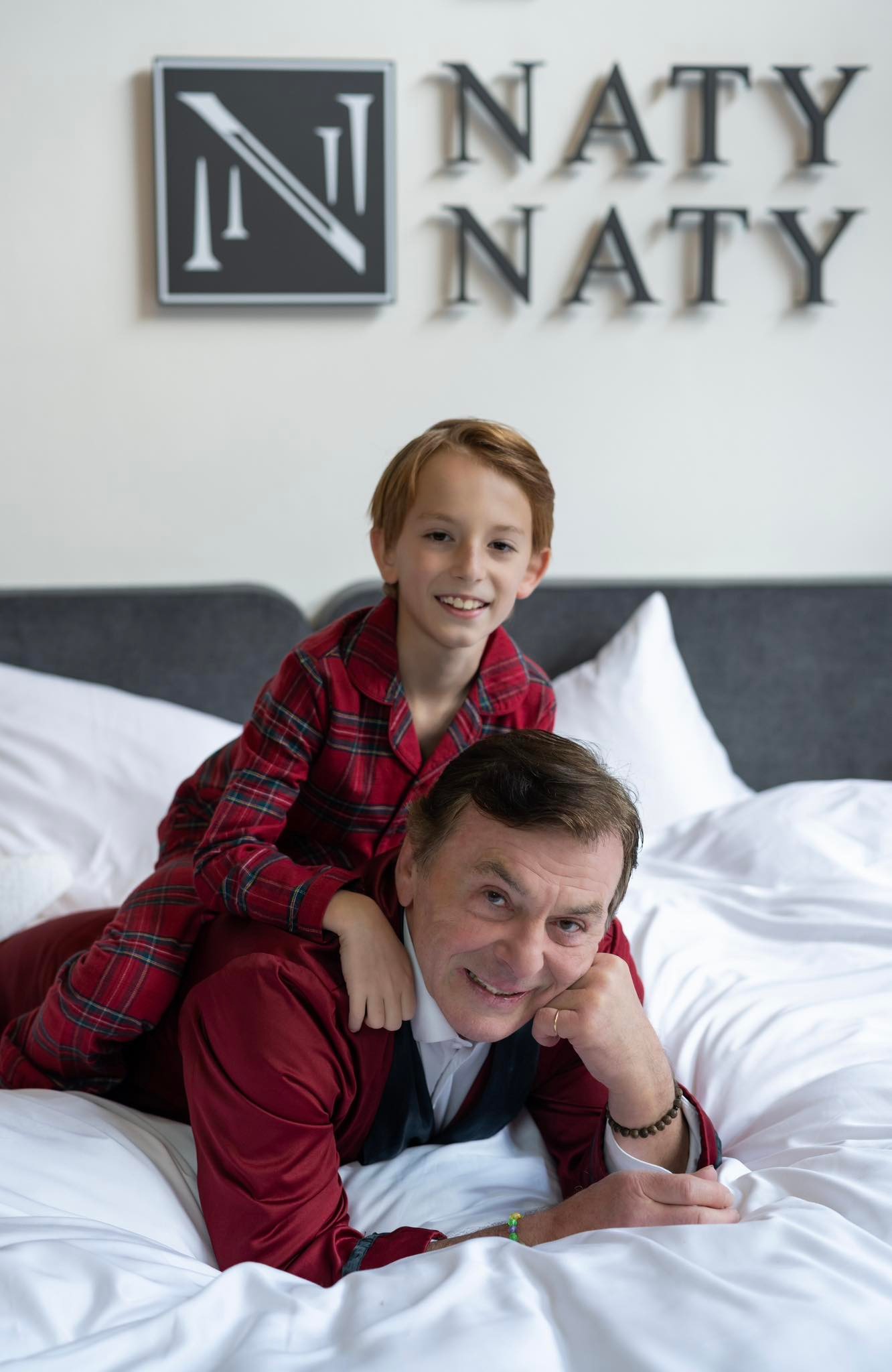 Pavel Trávníček so synom.