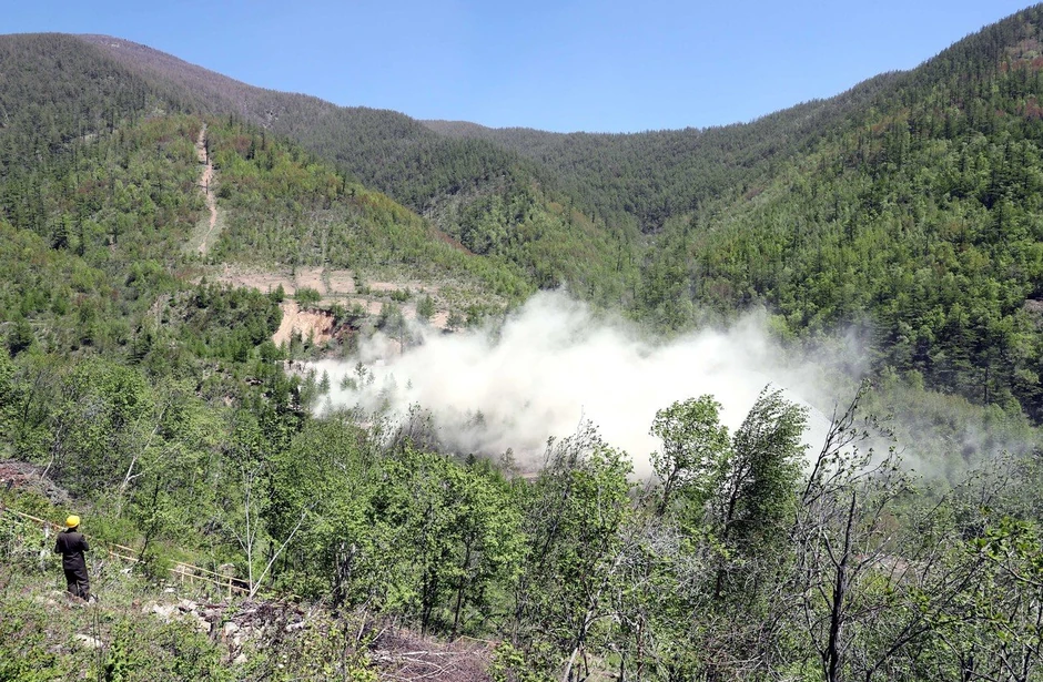 Razaranje nuklearne infrastrukture na lokaciji Pungje Ri