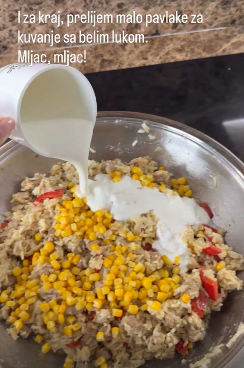 Sanja Kužet pokazala kakva je domaćica