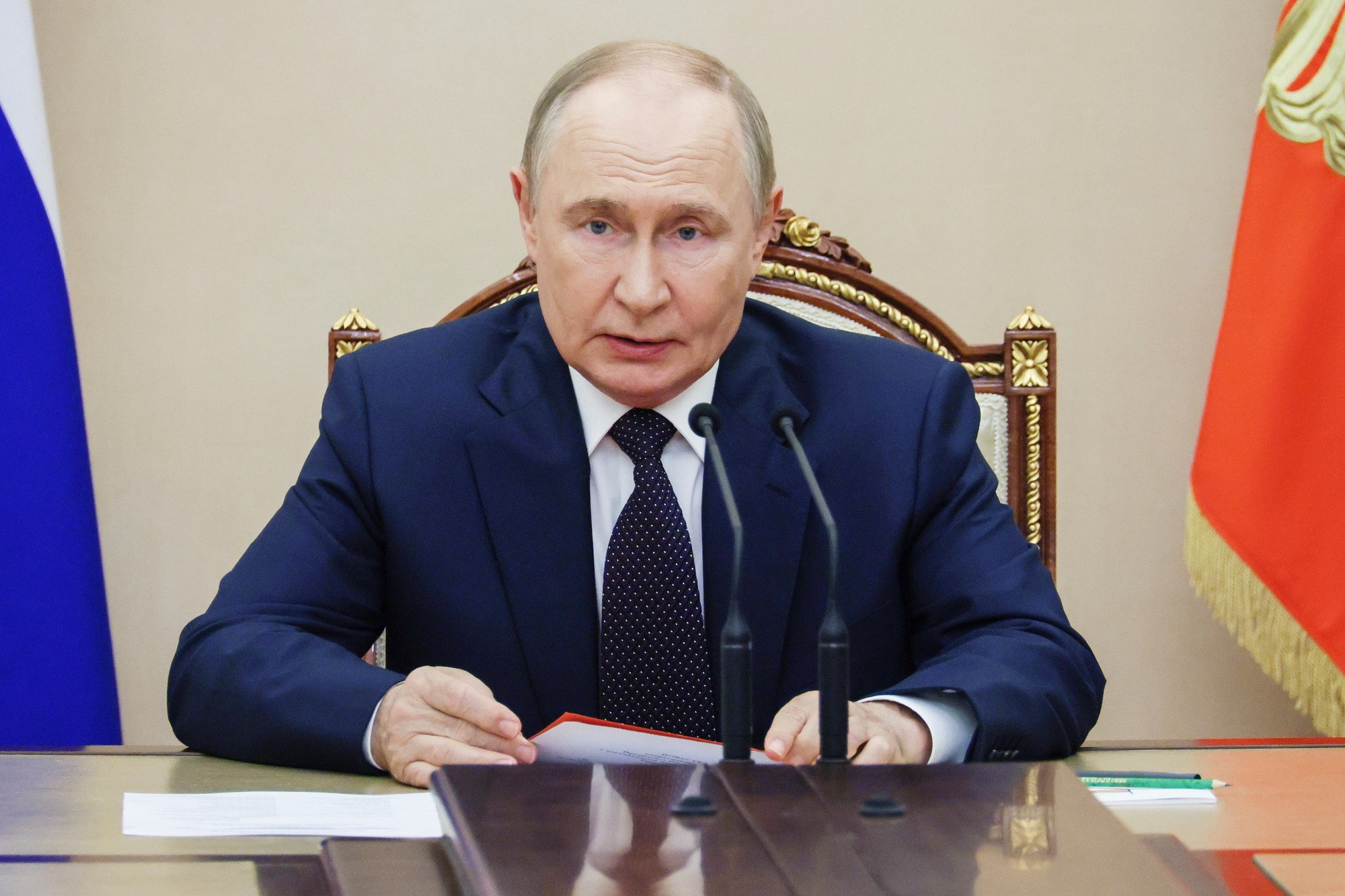 Ruský prezident Vladimir Putin.