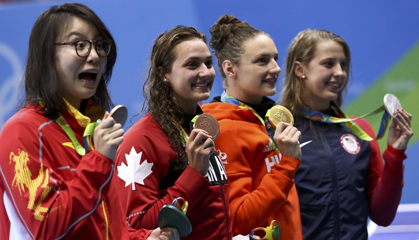 Rio 2016: Fu Yuanhui dowiedziała się, ze ma medal w trakcie wywiadu!