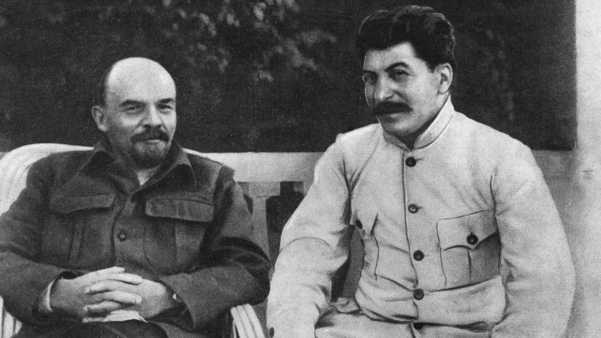 Włodzimierz Lenin i Józef Stalin 