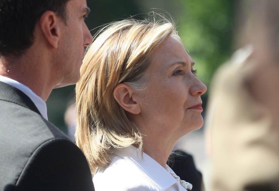 KRAKÓW USA HILLARY CLINTON KRZYŻ KATYŃSKI