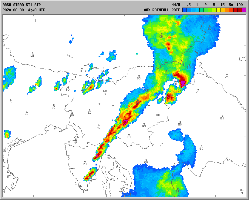 Szupercella közelít hazánk felé / Fotó: MetKép