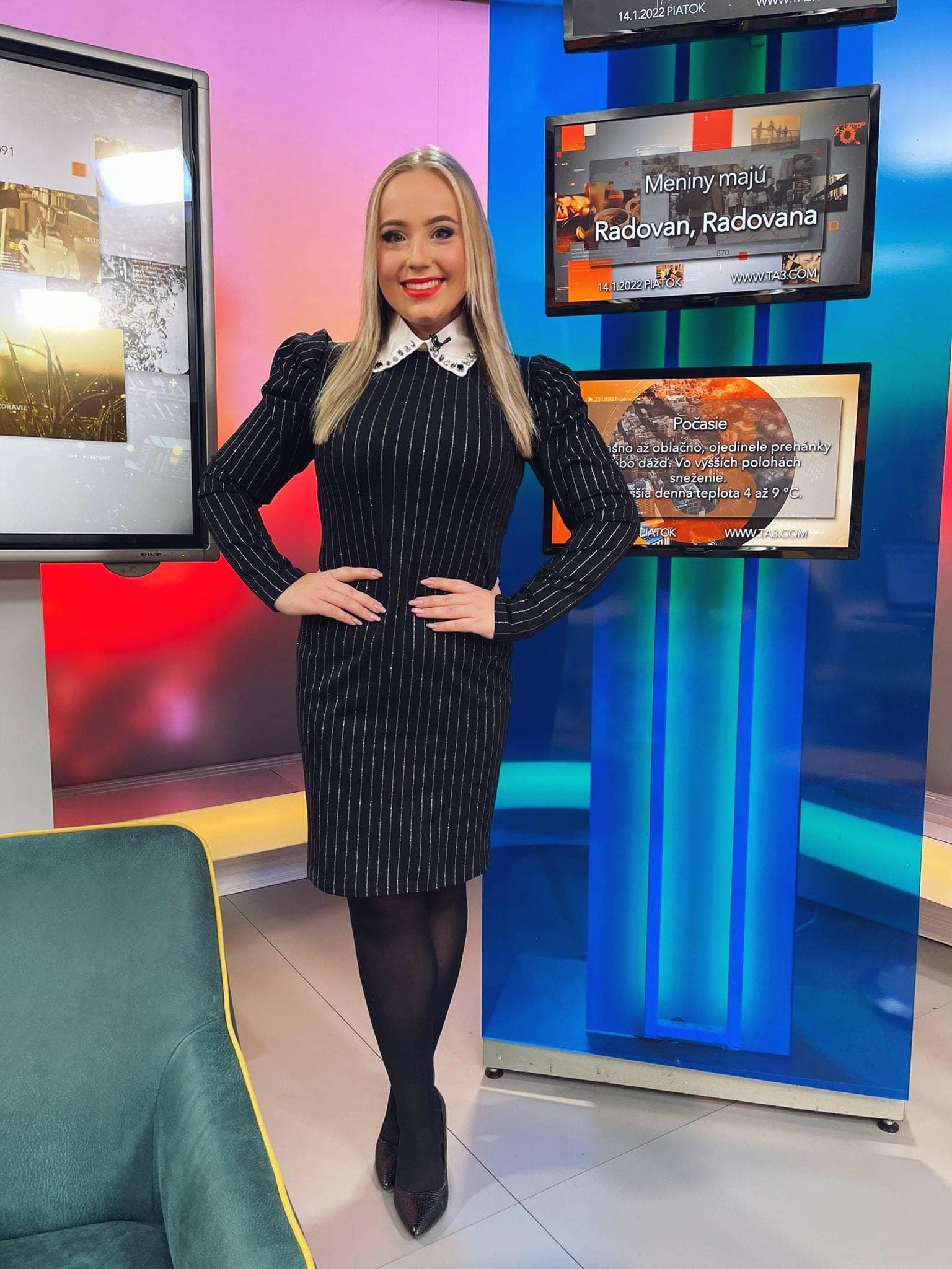 Moderátorka Nikola Detáriová.
