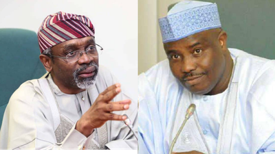 Femi Gbajabiamila (left), Aminu Tambuwal (right)