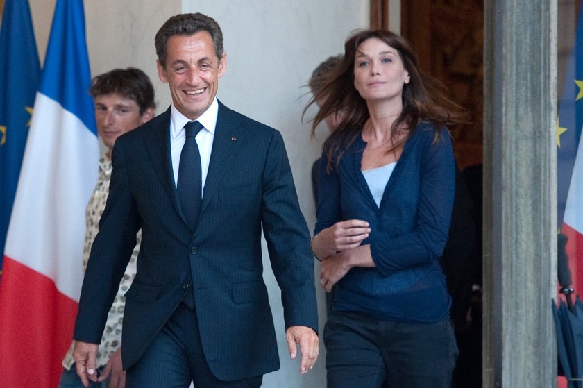 Były prezydent Francji Nicholas Sarkozy i Carla Bruni