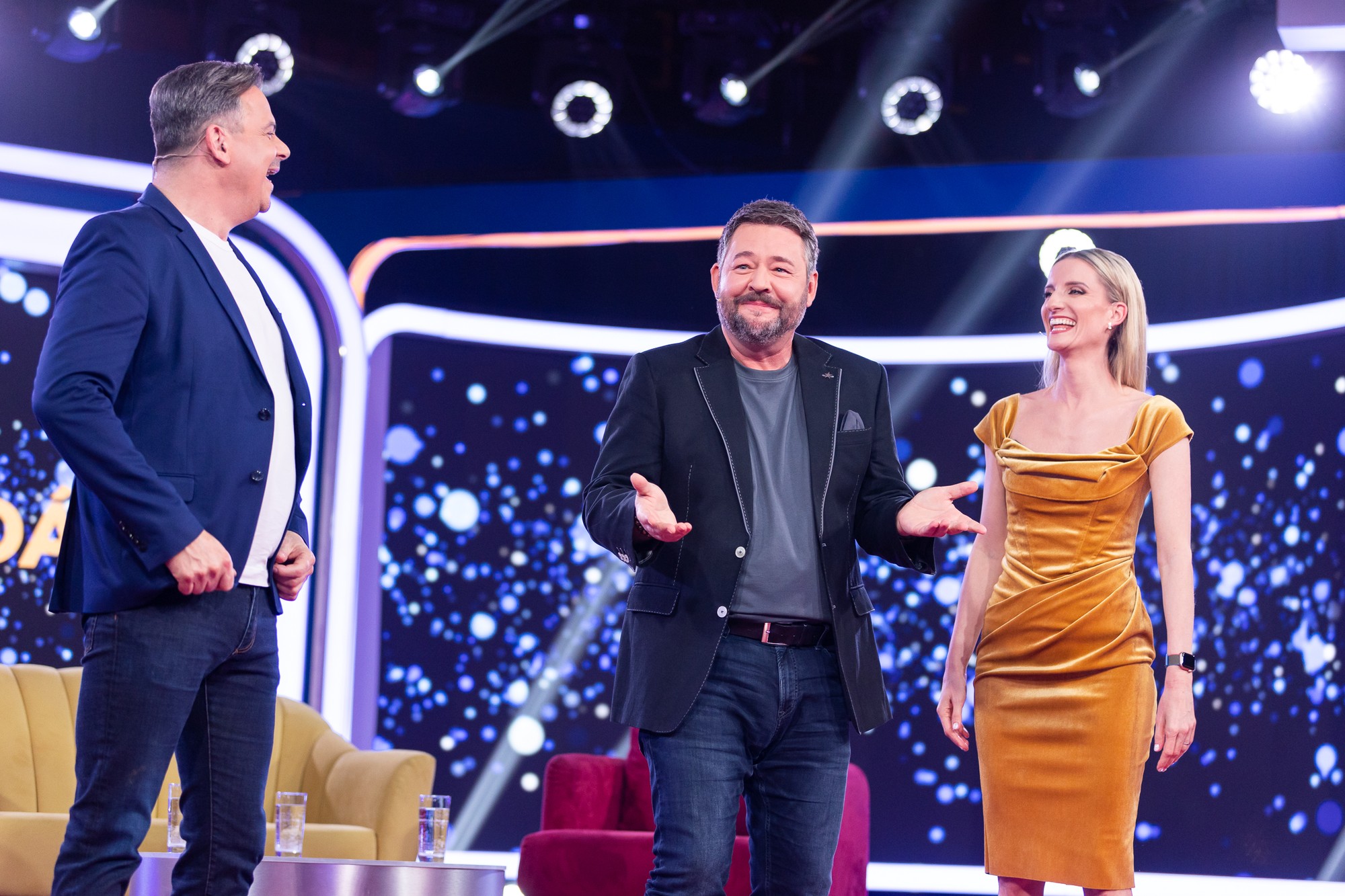 Michal Hudák v zábavnej šou 2 na 1.