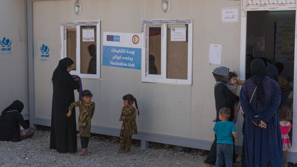 Dibaga Camp for Internally Displaced in Iraq