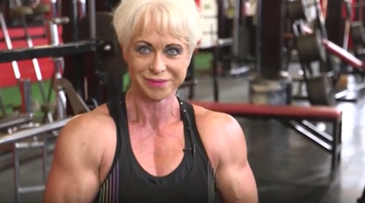 Angela 68 évesen is naponta jár edzeni