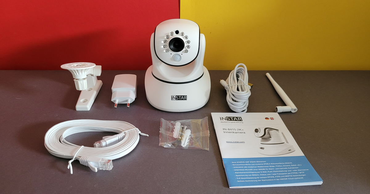 Instar WLAN Überwachungskamera IN-8401 2K+ Indoor