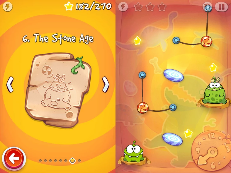 Cut the Rope: Time Travel