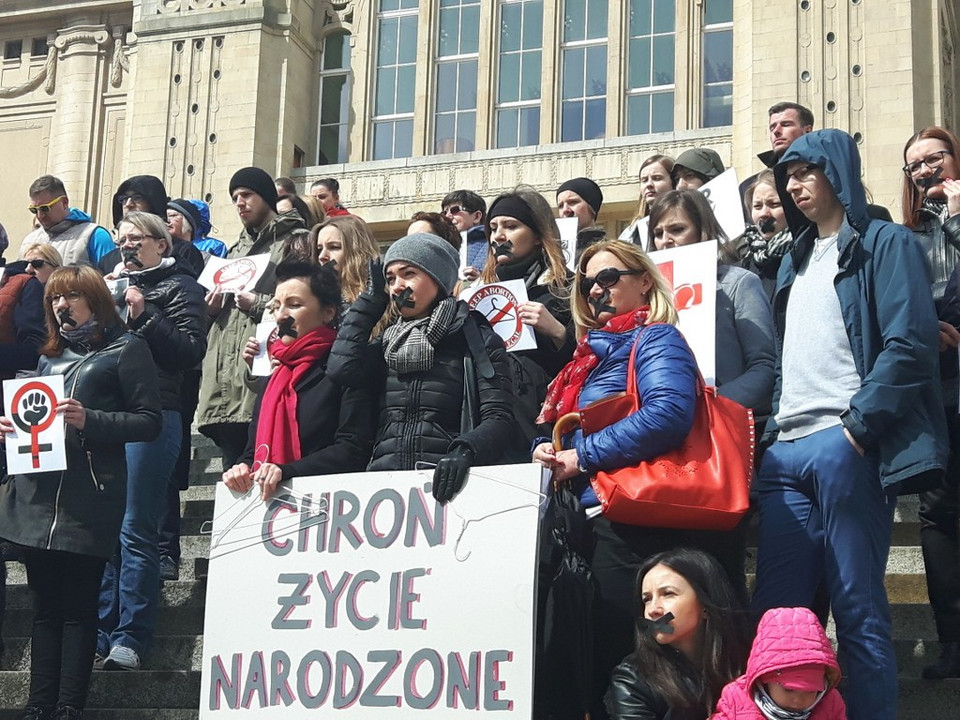 Milczący Protest w Szczecinie