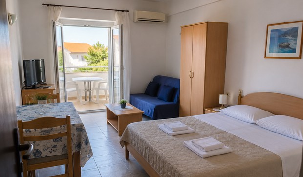 Apartman, hotelska soba - ilustracija