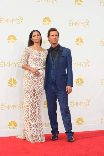 Matthew McConaughey z żoną Camilą Alves