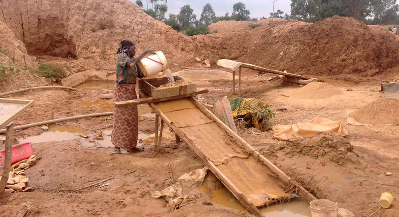 Gold mining in Migori. (Migori County Government)