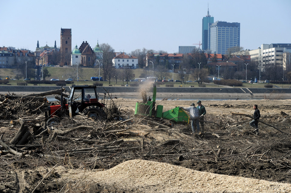 WARSZAWA BUDOWA PLAŻY MIEJSKIEJ