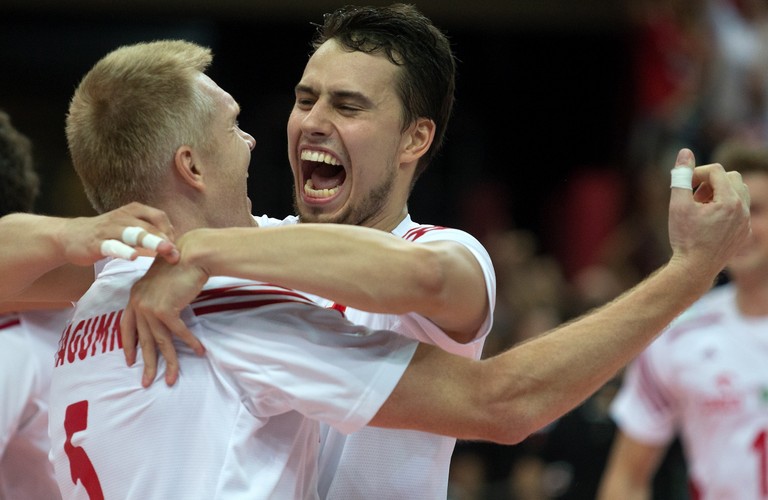 Radość polskich siatkarzy