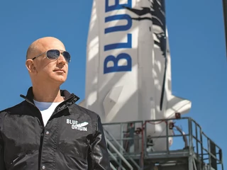 Jeff Bezos i Blue Origin. Biznesmen znalazł sobie zajęcie po odejściu ze stanowiska prezesa Amazona.