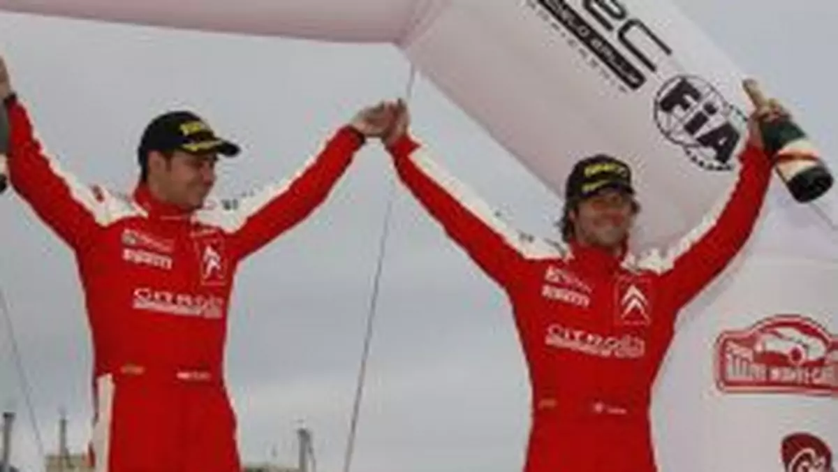 Piąte zwycięstwo Citroëna i Sébastiena Loeba w Monte Carlo