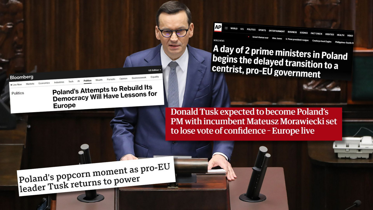 Światowe media o exposé Morawieckiego. "Dzień dwóch premierów"