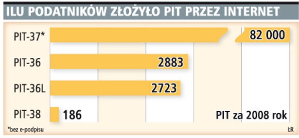 Ilu podatników złożyło PIT przez internet