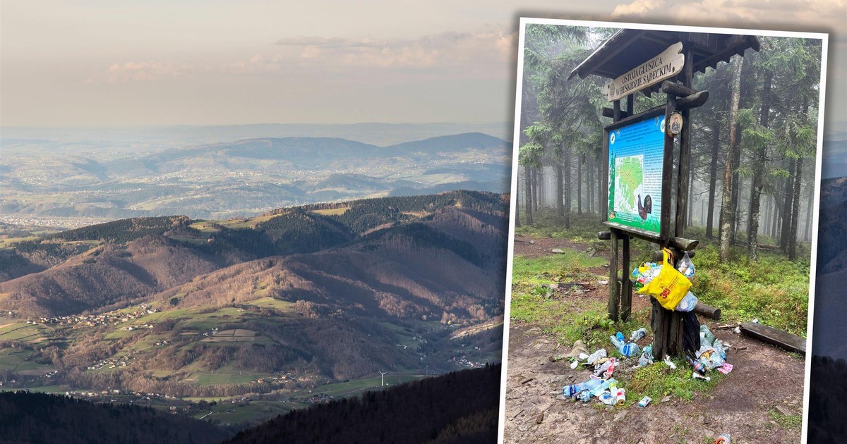 Wstyd! Tak turyści zachowali się w Beskidach. Leśnicy wściekli